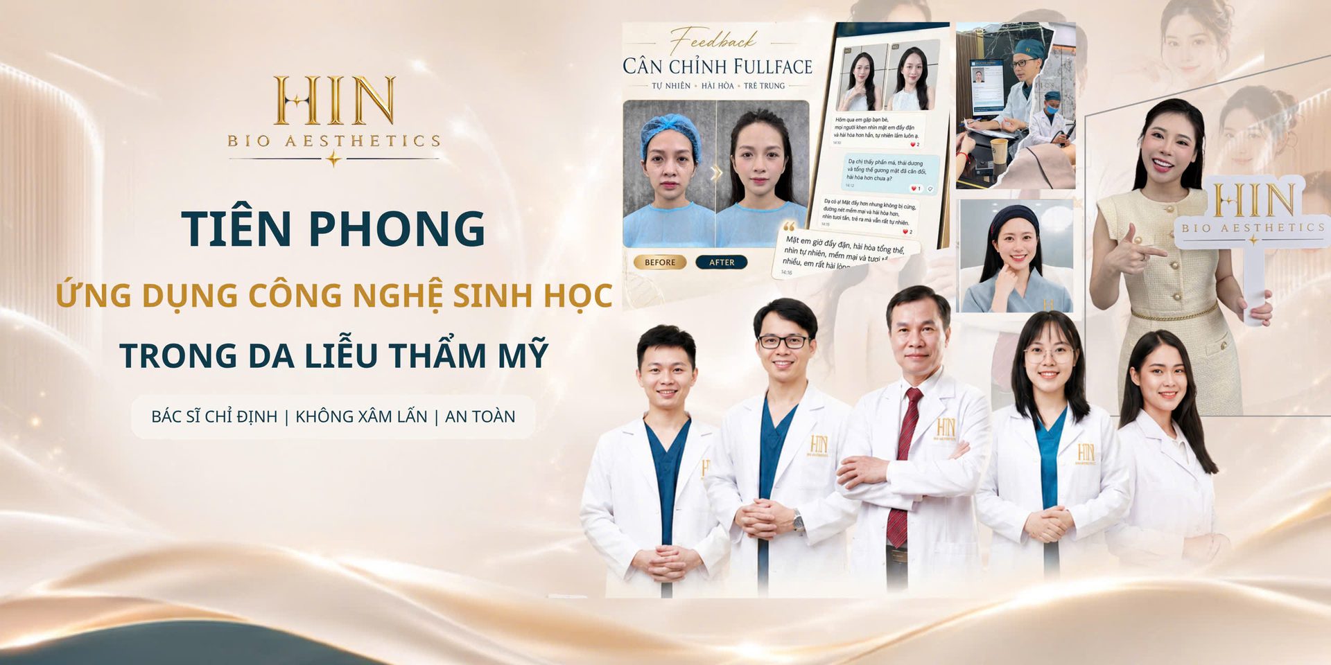 HIN BIO AESTHETICS — tiên phong ứng dụng công nghệ sinh học trong da liễu thẩm mỹ