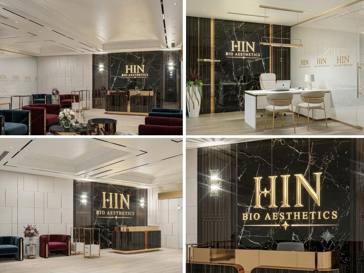 Không gian phòng khám HIN BIO AESTHETICS tại 86 Nguyễn Chánh, Yên Hoà, Hà Nội