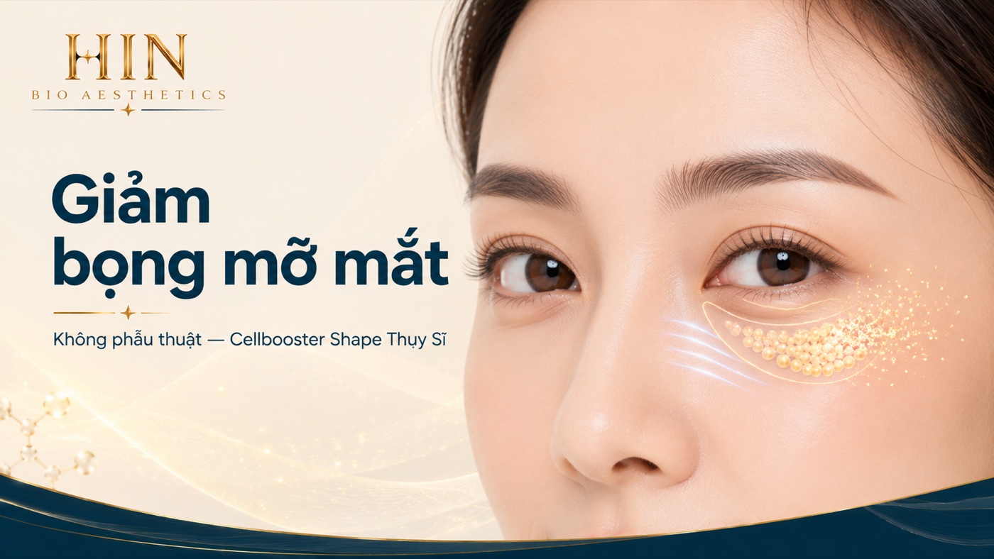 Giảm bọng mỡ mắt — Cellbooster Shape